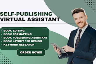 be book self publishing coach lulu kdp virtual assistant and amazon consultant