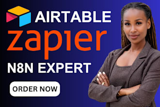 airtable database expert, airtable automation,airtable integration ,airtable api