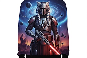 draw digital sci fi and star wars style art