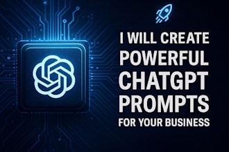 design powerful chatgpt prompts and ai workflows for your business