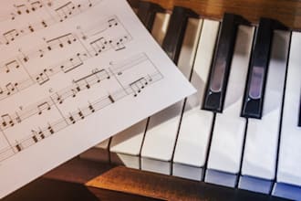 transcribe music sheet, musescore, lyrics, audio, video sheet of any song