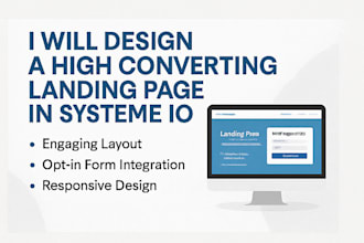 build edit clone a high converting systeme io optin funnel with email automation