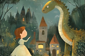 do cute children book illustrations