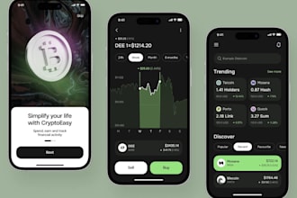 build trading app, stock trading app, crypto wallet app, crypto exchange