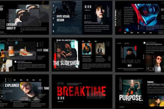 create a unique movie pitch deck for your film or tv series