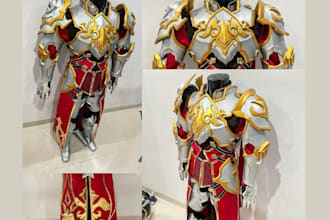 wearable 3d cosplay armor cosplay creation 3d helmet cosplay prop for 3d printin