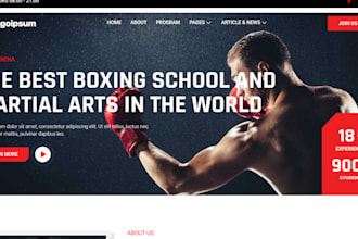 design SEO fitness, gym, trainer, yoga and boxing websites that convert
