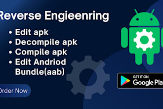 edit, decompile, recompile apk or app bundle