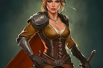 create amazing d and d character for you