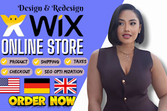 build or fix your wix ecommerce store with product setup and payment integration
