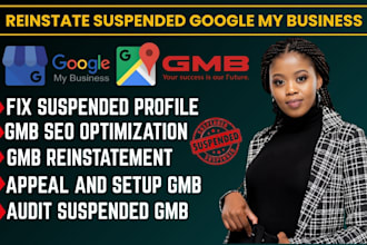 reinstate and fix your suspended google my business profile issues fast