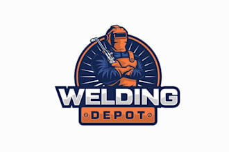 do surprising good looking welding logo for e commerce site