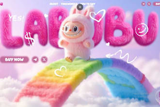 design labubu website teddybear shopify store popmart molly, crybaby, tcg store