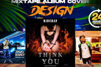 design your album cover, mix tape cover artwork
