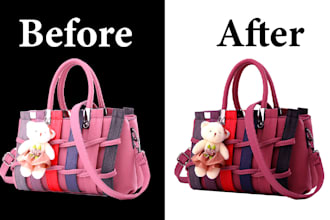 ecommerce background removes resize retouching photo editing in photoshop