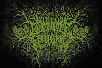draw any metal band logo