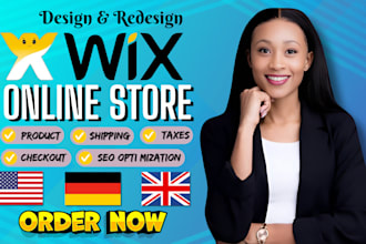 set up your wix online store with products, checkout, shipping, and taxes