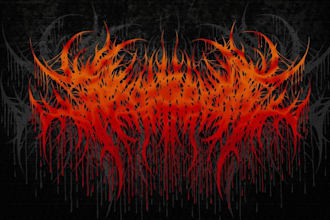 upgrade your metal band logo with unique redesign in any style