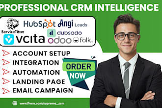 folk vcita automation angi leads hubspot dubsado salesmate servicetitan odoo crm
