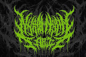 design extreme metal logo for your band