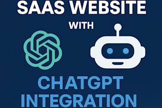 develop chatgpt ai app, website, saas platform, chatbot, or software