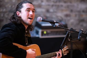write, sing and produce pop song, rock song, metal, folk song, hip pop