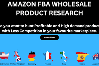hunt amazon fba wholesale winning product for US and europe