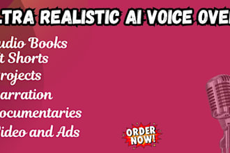 create human like ai voiceover for your project, yt for tiktok and audiobooks