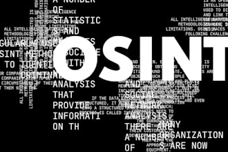 do osint background check online private investigator find someone