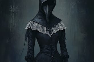 make detailed dark, horror, metal, creepy art illustration