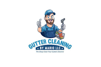 design professional gutter cleaning business logo