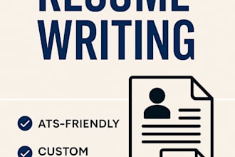 write a professional and modern resume or CV