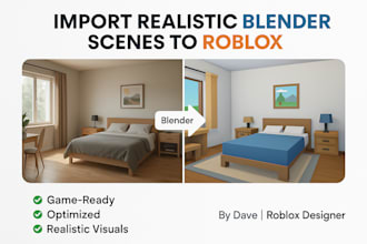 import blender environment into your roblox game with realistic detail