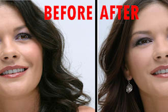 photoshop retouching, i will fix blurry photos, editing ect,