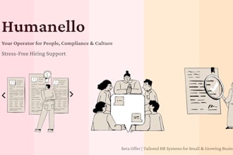 manage end to end recruitment including job ads, screening, and interview