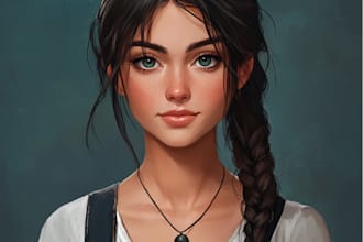 draw you a realistic character