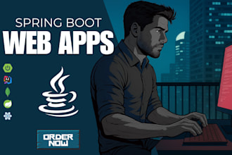 build web apps with java spring boot and reactjs for your business website