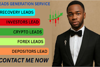 get hot forex lead, crypto investors lead, coinbase users