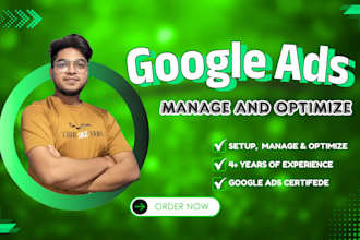 setup and optimize your google ads PPC campaign