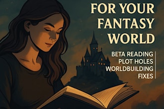 beta read and critique your fantasy or sci fi manuscript