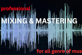 professionally mix and master your song for radio ready sound