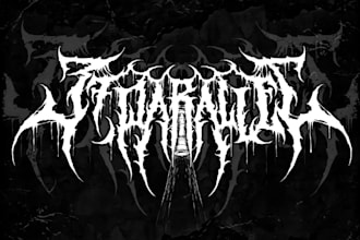 design death metal,deathcore logo for your band
