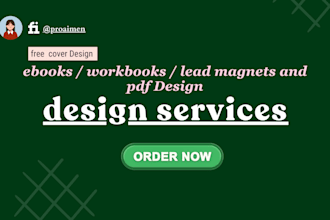 design workbooks, ebooks and PDF lead magnets in 24 hours