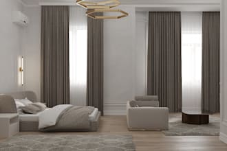design realistic interior renders for your home or office