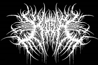 death metal logo, metalcore,deathcore, for band, brands, clothing