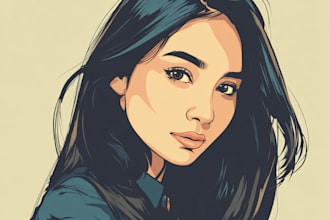 draw gta style vector cartoon portrait from your photo