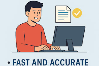 do data entry from pdf to word