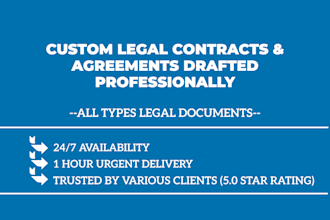expertly draft legal agreements, contracts, mous, ndas, and employment agreement