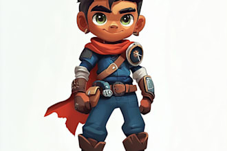 draw pro illustrations, character card game,game art