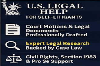 draft civil rights complaints, section 1983 claims and legal motions